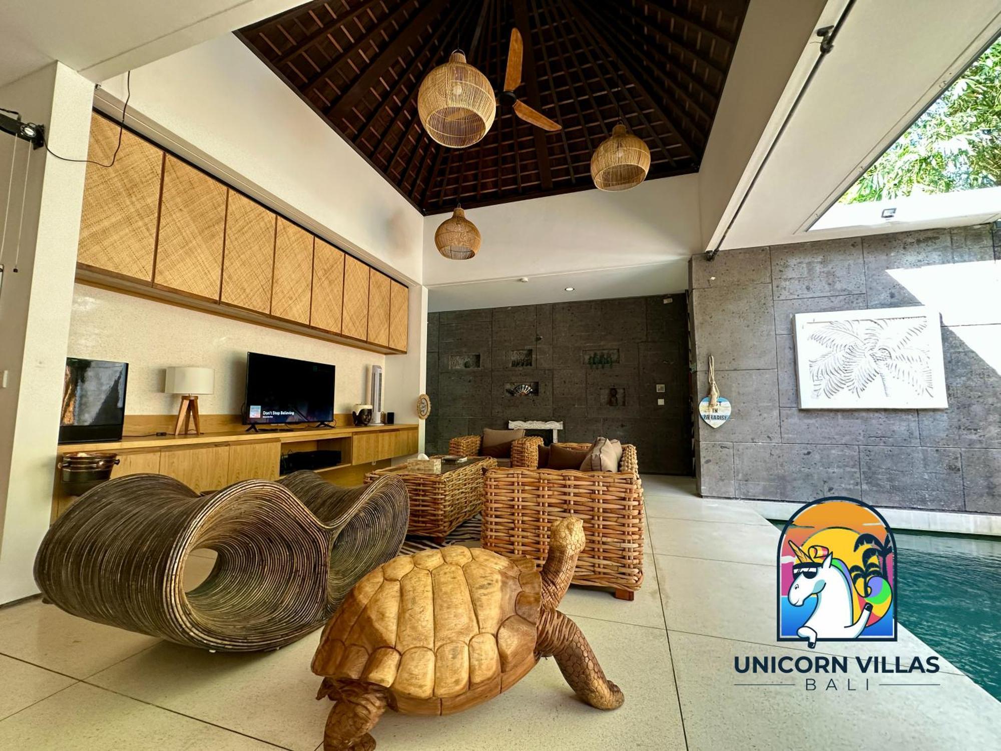 Villa Di Sawah - By Unicorn Villas Bali Kerobokan Exteriör bild